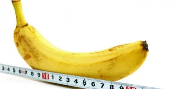 medir un plátano en forma de pene y formas de aumentarlo